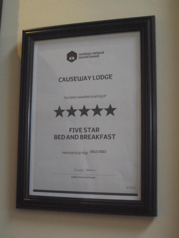 Causeway Lodge Bushmills Kültér fotó